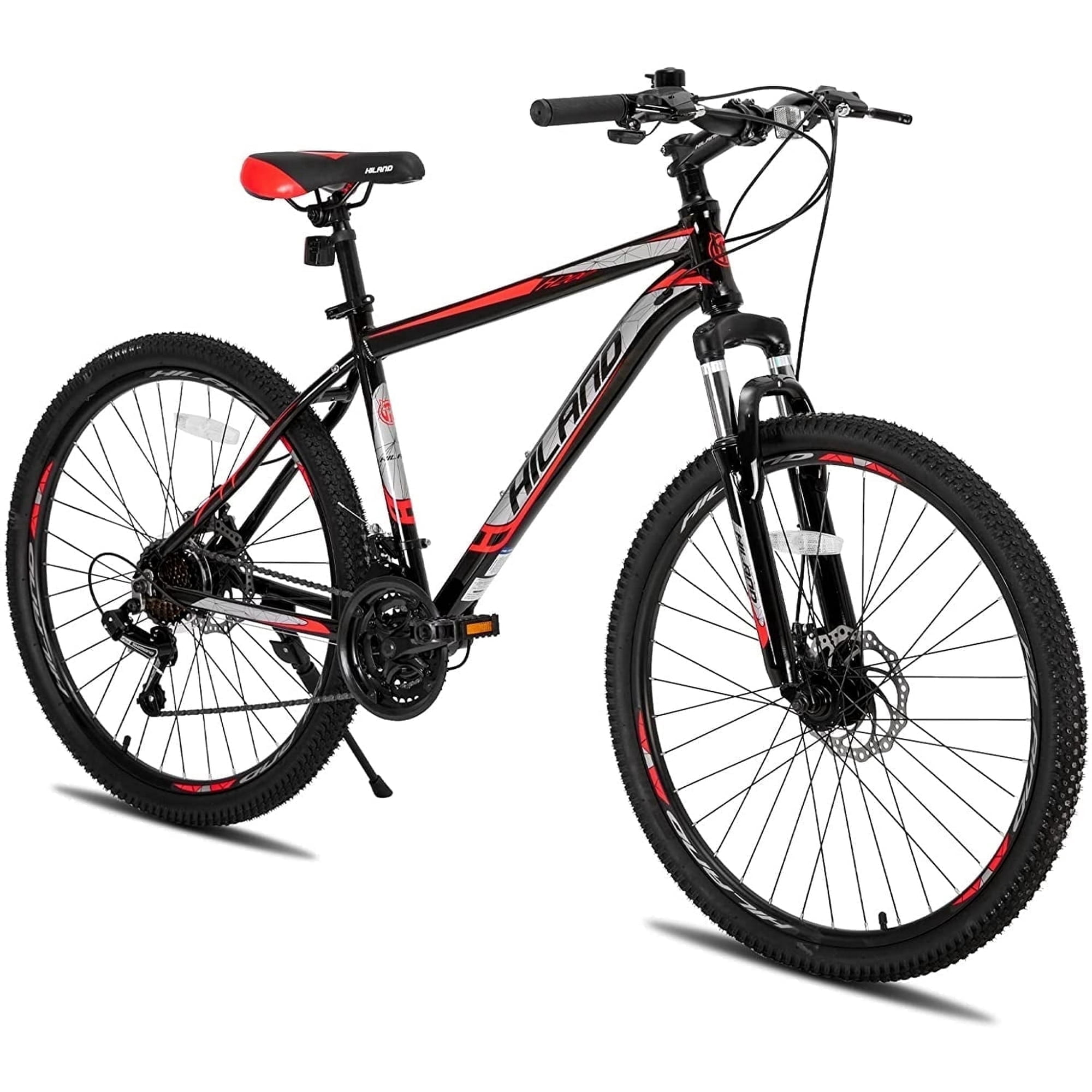 Hiland Mountain Bike, Multi-Spokes,Shimano 21 Speeds Drivetrain