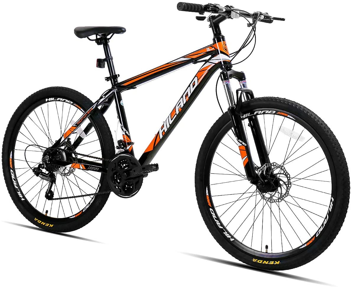 Hiland Mountain Bike, MultiSpokes,Shimano 21 Speeds Drivetrain