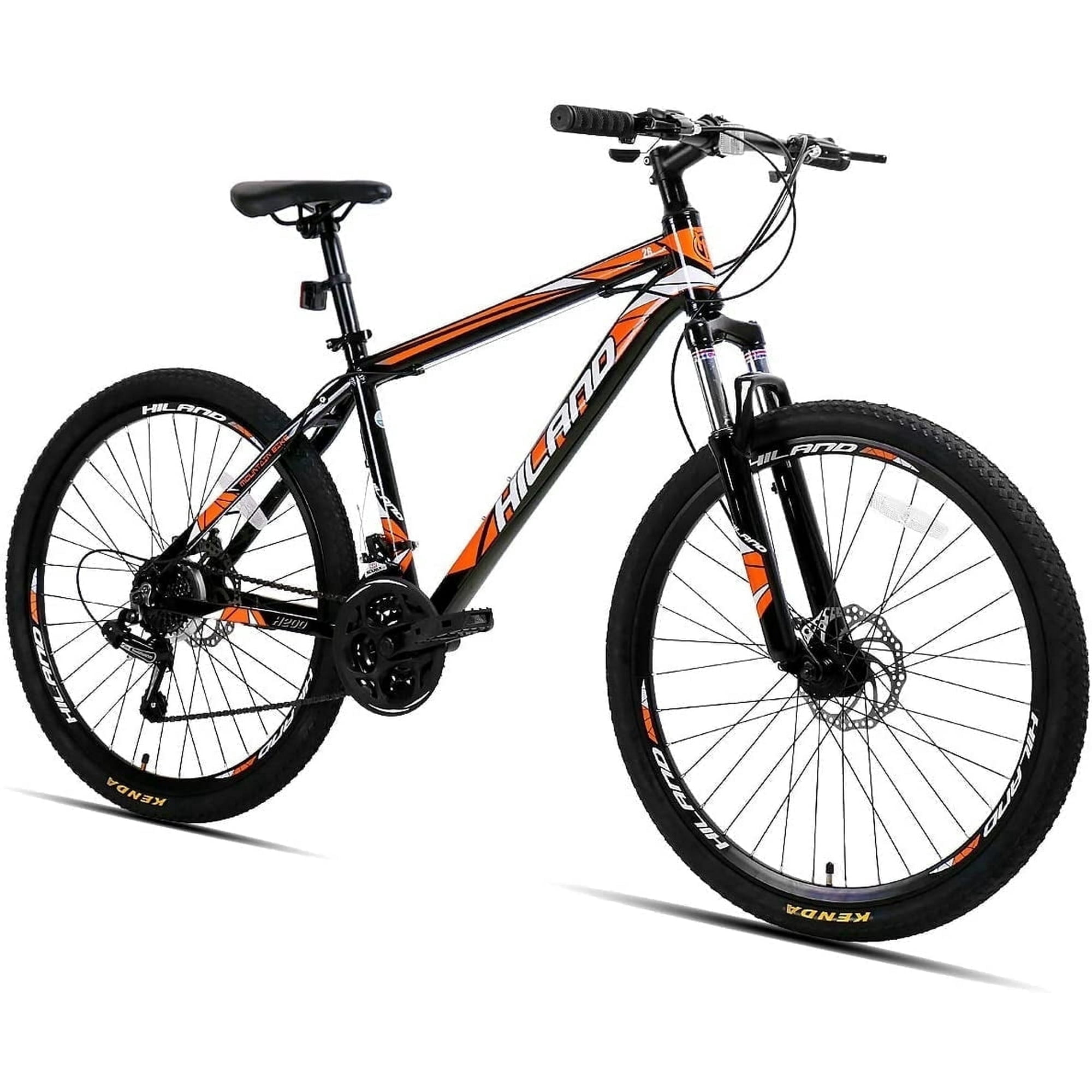 Hiland Mountain Bike, Multi-Spokes,Shimano 21 Speeds Drivetrain
