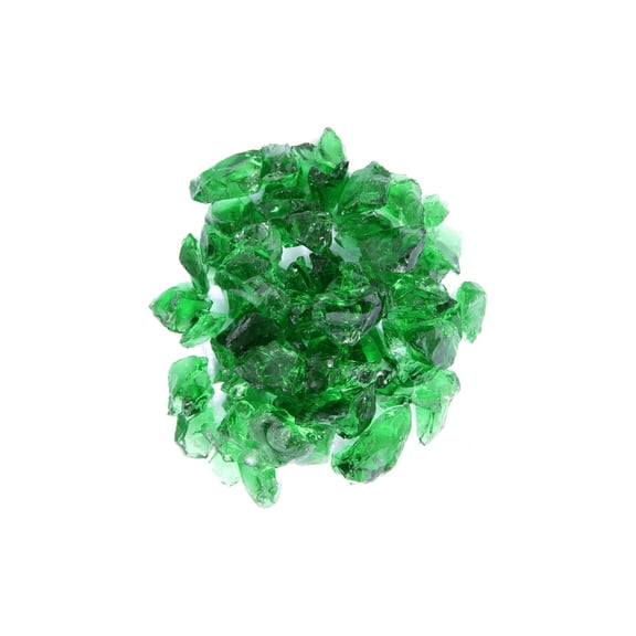 Hiland Recycled Fire Glass in Green