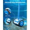 thumbnail image 1 of Hiland Suction Pool Vacuum Cleaner with 2 Wheels | Automatic Pool Sweeper for Most In-Ground and Above-Ground Pool Types, 1 of 11