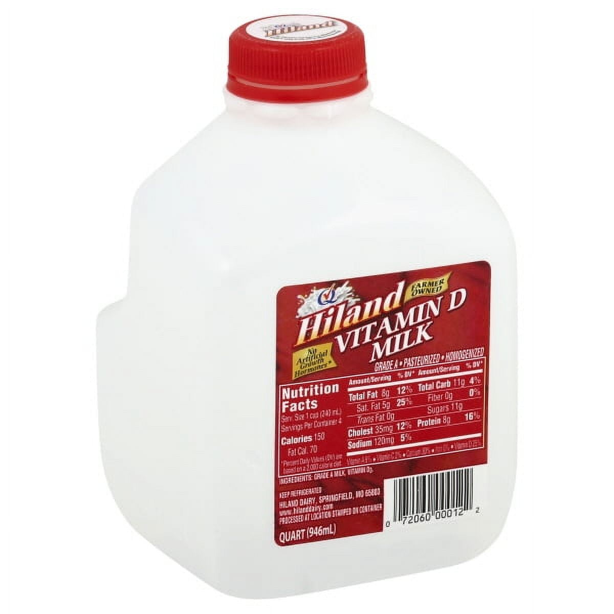 Hiland Vitamin D Milk, 1 Quart