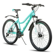 Hiland Women 26 21-Speed Green Mountain Bike
