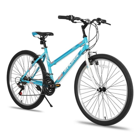 Hiland Women's 24" 26" Womens Mountain Bike 21 Speed, Green