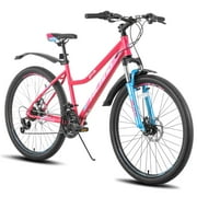 Hiland Women's 26" Mountain Bike 21 Speed, Pink