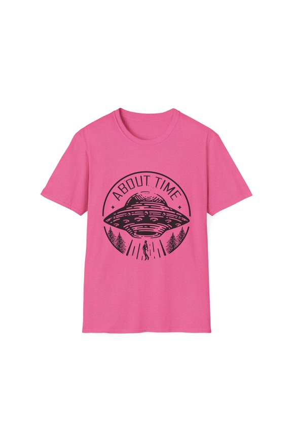 Hilarious About Times Extraneous Extrinsic Outer Space Novelty Outsider Horrifying Fan Aliens Enthusiast Unisex Softstyle T-Shirt