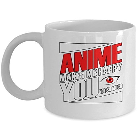Anime 11 oz Coffee Mug - Hilarious Design White Ceramic Gift