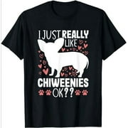Hilarious Chiweenie Dog Mom Tee - Ideal Present for Canine Enthusiasts