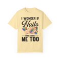 thumbnail image 1 of Hilarious Cosmetician Cosmetics Foot Scrubbing Leisure Lover Humorous Cosmetologist Beautician Groomer Devotee Unisex Garment-Dyed T-shirt, 1 of 4