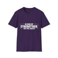 thumbnail image 1 of Hilarious Cyber Attack Just Pull Cables Engineering Tech Humorous Electrical Invading Hacking Technician Unisex Softstyle T-Shirt, 1 of 4