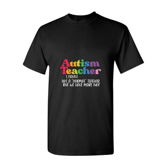 Hilarious Definition Of An Autism Teacher Neurodiversity Gift Unisex T-Shirt