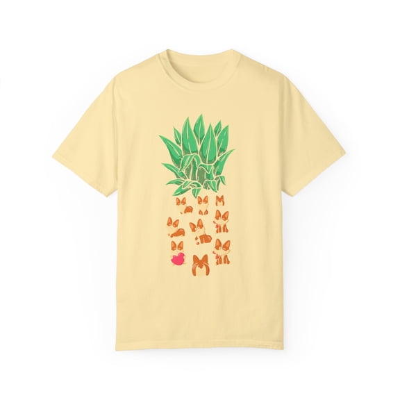 Hilarious Dog Pet Lover Welsh Corgis Sarcasm Doggie Puppies Humorous Doggies Enthusiasts Pooch Doggy Unisex Garment-Dyed T-shirt