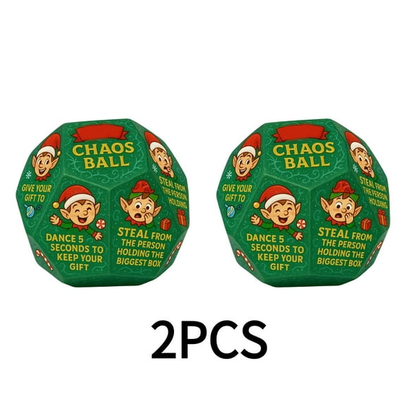 Hilarious Exchange Party Game Dice, Exchange Gifts Family Game, Christmas Stocking Stuffers Gift Exchange Dice Games For Men Women Adults-2PCS