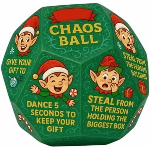 Hilarious Exchange Party Game Dice, Exchange Gifts Family Game, Christmas Stocking Stuffers Gift Exchange Dice Games for Men Women Adults