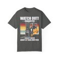 thumbnail image 1 of Hilarious Exhausted Introverted Sarcastic Forklift Drivers Humorous Wearied Operators Mockery Sayings Gags Unisex Garment-Dyed T-shirt, 1 of 4