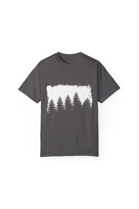 Hilarious Fir Tree Cedar Wood Wanderer Lover Novelty Travelling Enthusiast Men Women Unisex Garment-Dyed T-shirt