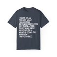 thumbnail image 1 of Hilarious Forgetful Introverts Sarcastic Statements Mockery Hilarious Introverted Sarcasm Saying Pun Line Unisex Garment-Dyed T-shirt, 1 of 4