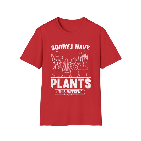 Hilarious Herb Shrub Greenery Vegetation Lover Enthusiast Humorous Planting Planter Landscaping Gardening Unisex Softstyle T-Shirt