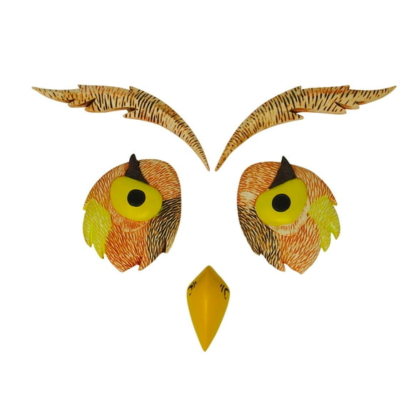 Owl Face Tree Décor Outdoor Garden Statue Decoration