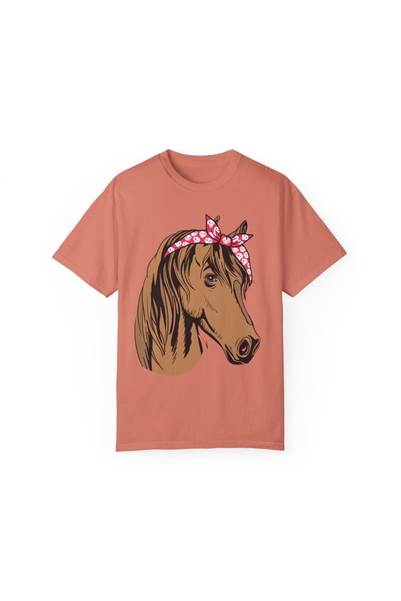 Hilarious Horsemanship Equestrianism Equestrian Enthusiast Humorous Horseback Racehorse Riding Lover Horseman Unisex Garment-Dyed T-shirt