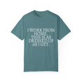 thumbnail image 1 of Hilarious Humor Name Sarcasm Sarcastic Ridicule Laughter Novelty Humors Chuckle Playfulness Derision Fun Unisex Garment-Dyed T-shirt, 1 of 4