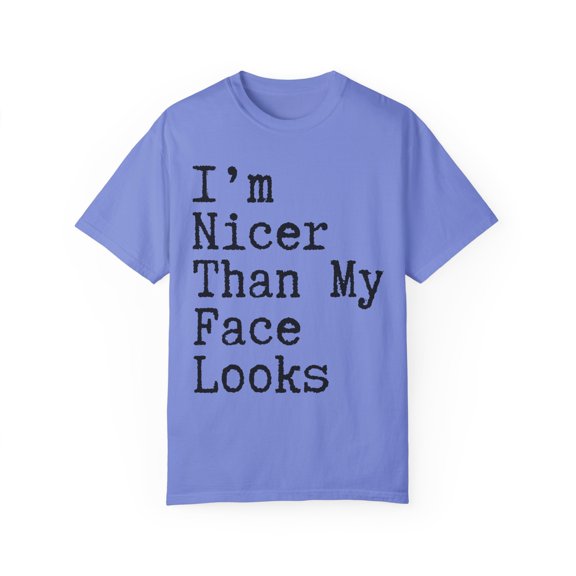 Hilarious Introverted Sarcastic Behaviors Distressed Saying Humorous Introverts Attitudes Sarcasm Line Gags Unisex Garment-Dyed T-shirt