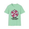 thumbnail image 1 of Hilarious It Professional Wheel Of Answers Funny Sayings Humorous Geek Computer Software Expert Technician Unisex Softstyle T-Shirt, 1 of 4