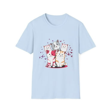 Hilarious Kitten Predictions Fur Mammal Pets Enthusiast Hilarous Meowing Pet Lover Bestfriend Breed Fun Unisex Softstyle T-Shirt