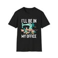 thumbnail image 1 of Hilarious My Office Quilter Tailoring Embroidery Enthusiast Humorous Sew Embroider Stitching Weaving Lover Unisex Softstyle T-Shirt, 1 of 4