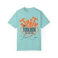 thumbnail image 1 of Hilarious My Toolbox Costs More Than Your Car Machinist Humorous Automobile Expert Technician Repairmen Unisex Garment-Dyed T-shirt, 1 of 4