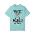 thumbnail image 1 of Hilarious Pelvis Joint Legs Surgical Recuperation Healing Humorous Limb Operation Recouping Surgeon Injury Unisex Garment-Dyed T-shirt, 1 of 4