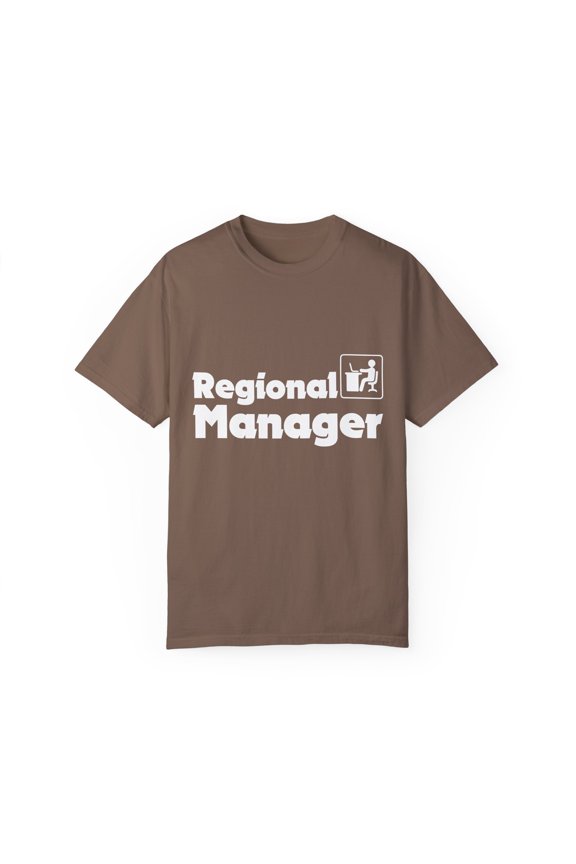 Hilarious Region Supervisor Executive Director Humorous Zonal Administrator Men Women Unisex Garment-Dyed T-shirt