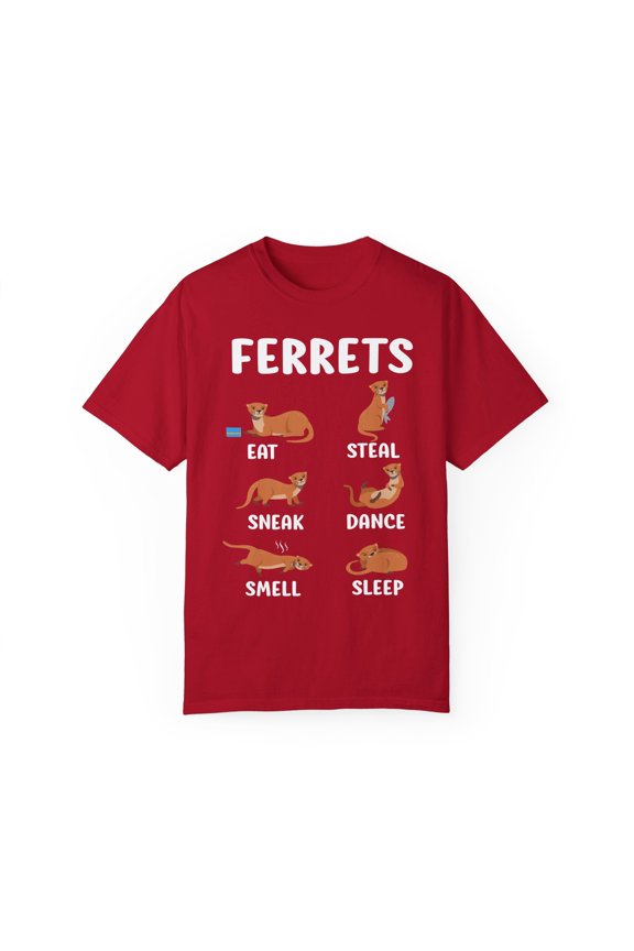 Hilarious Rodent Experimental Animals Subject Testee Lover Novelty Examinee Test Victim Hamster Rats Mouse Unisex Garment-Dyed T-shirt