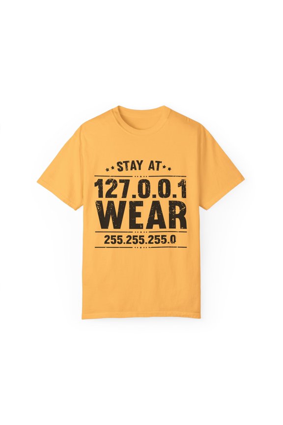 Hilarious Software Geek Technologist Electrical Computers Novelty Tech Freak IT Code Softwares Enthusiast Unisex Garment-Dyed T-shirt