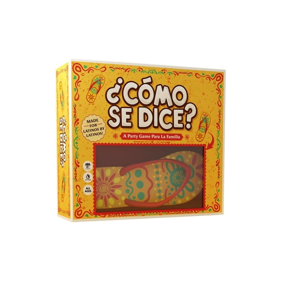 Hilarious Spanish Party Card Game, Chancla Included, Funny Latino Game for Families & Adults Game Night, 3+ Players