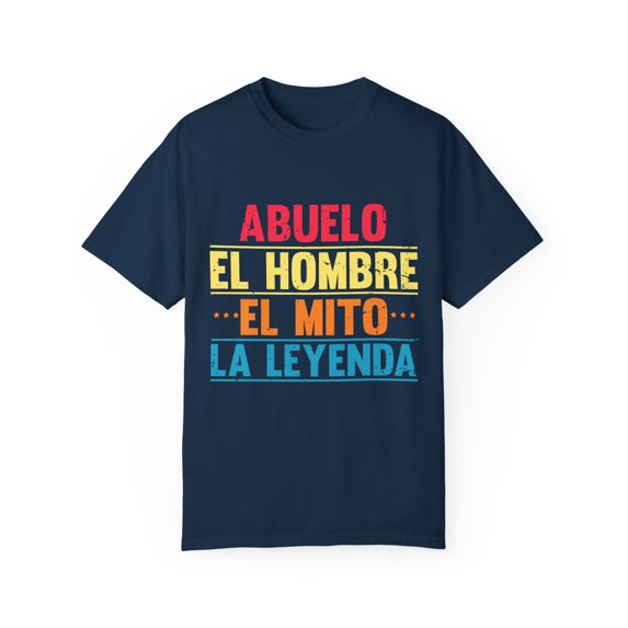 Hilarious Spanish Sayings Mottos Phrase Slogan Enthusiast Novelty Mexican Hispanic Expression Enthusiast Unisex Garment-Dyed T-shirt