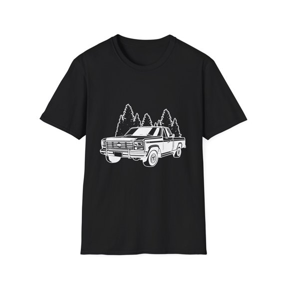 Hilarious Vintage Automobile Driving Pickup Truck Enthusiast Novelty Trucks Repairmen Mechanic Racers Lover Unisex Softstyle T-Shirt