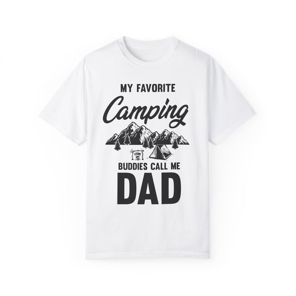 Hilarious Woodsman Boot Retreat Encamp Deerstalker Lover Humorous Tent Encampment Hunting Forest Adventure Unisex Garment-Dyed T-shirt