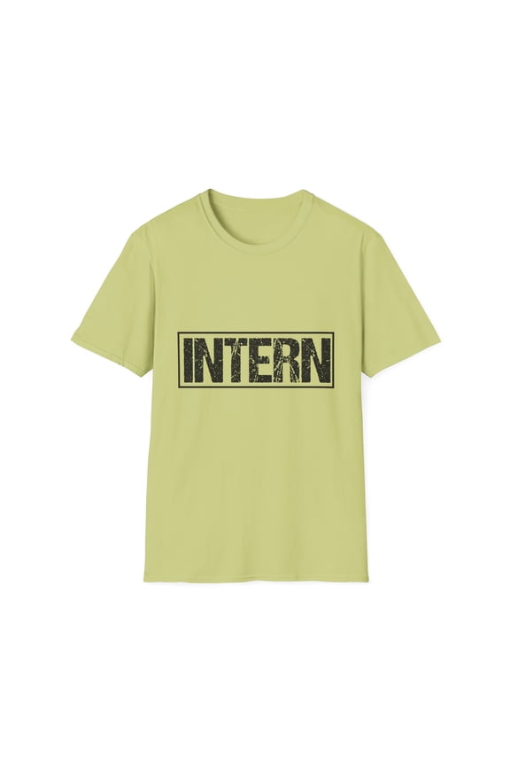 Hilarious Workplace Department Candidates Internship Worker Humorous Awarding Coworkers Trainee Staffer Fun Unisex Softstyle T-Shirt