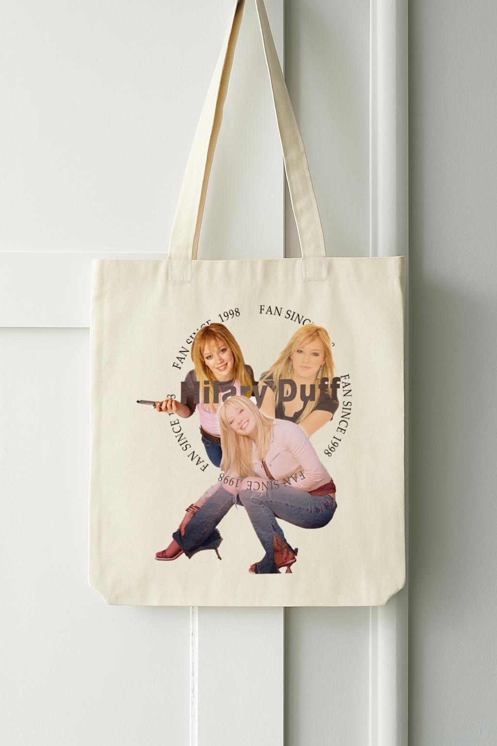 Hilary Duff t-Bag,Vintage,Fan s,Retro,90s,,Gift Merch,Tv series,Graphic ...