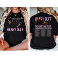 thumbnail image 1 of Hilary Inspired T-Shirt, Lucky Me Y2K Pop Music Fan Tee, Retro Concert Style Shirt, Two Sided Graphic, 1 of 2