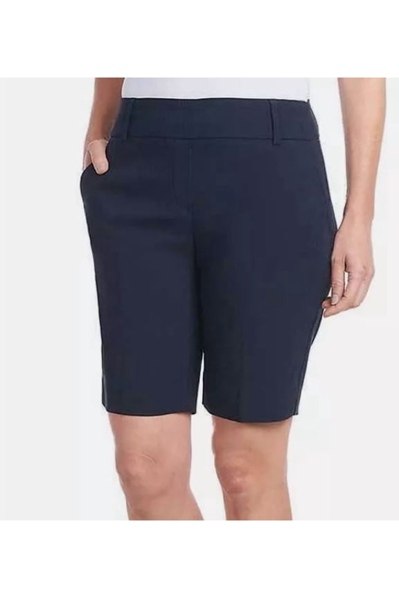 Ladies' Bermuda Shorts, Navy Small