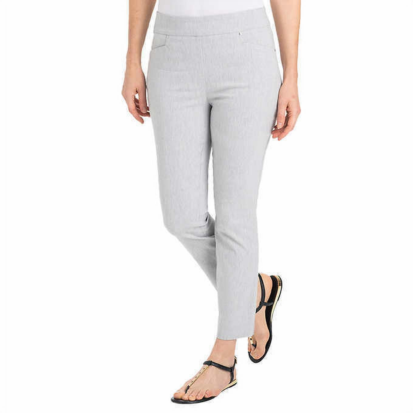 Get Monotone Checkered Ankle Pants With Pockets at ₹ 699 | LBB Shop