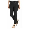 thumbnail image 1 of Hilary Radley Ladies' Pull On Ankle Pants (Black, XX-Large), 1 of 3