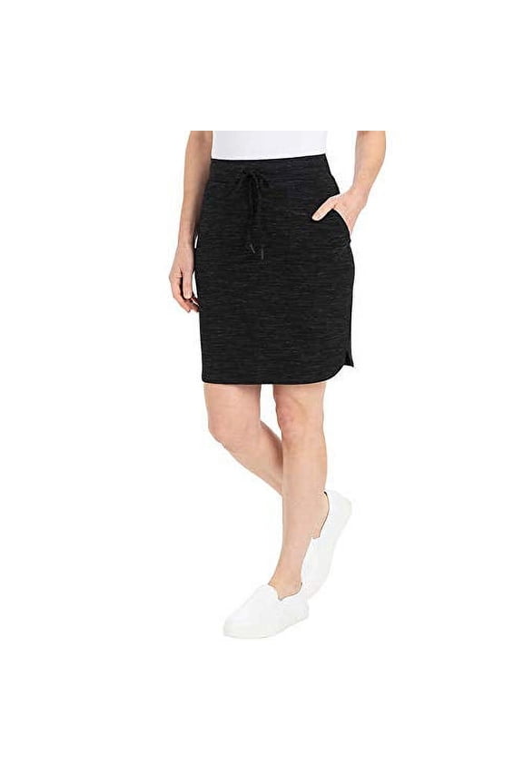 Ladies' Space Dye Pull-On Skirt - (B