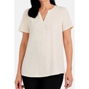 Hilary Radley V-Neck Blouse, Womens Size XL