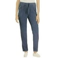 thumbnail image 1 of Hilary Radley Women Drawstring Tencel Pant (Navy, Large), 1 of 1