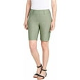 thumbnail image 1 of Hilary Radley Womens Midweight Bermuda Pull-On Short, 1 of 6