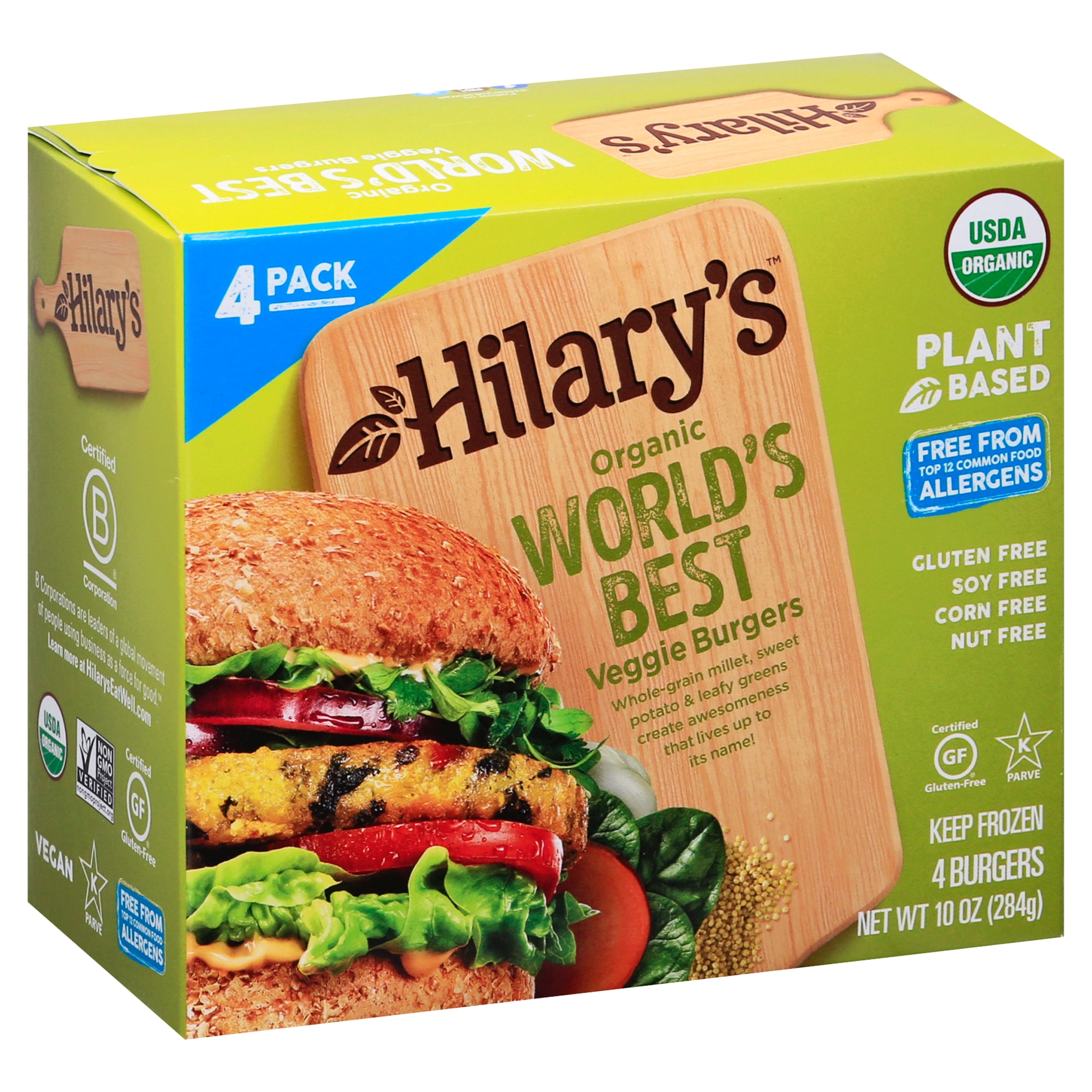 Hilary's World's Best Veggie Burger