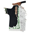 thumbnail image 1 of Hilason Handmade Genuine Leather Chaps Adult Handtooled Rodeo Bull Riding, 1 of 6